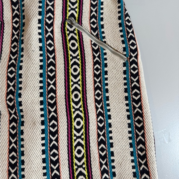 Multicolor Patterned Women's Skirt - Picture 4 of 9